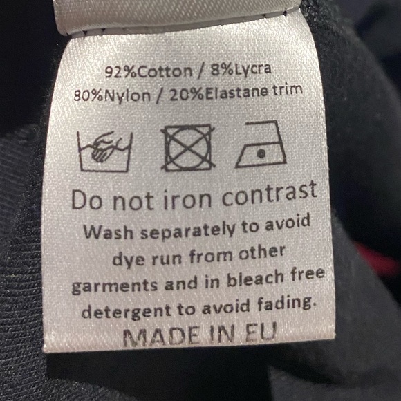 Backless black stretchy mini dress with neon details - Picture 6 of 6